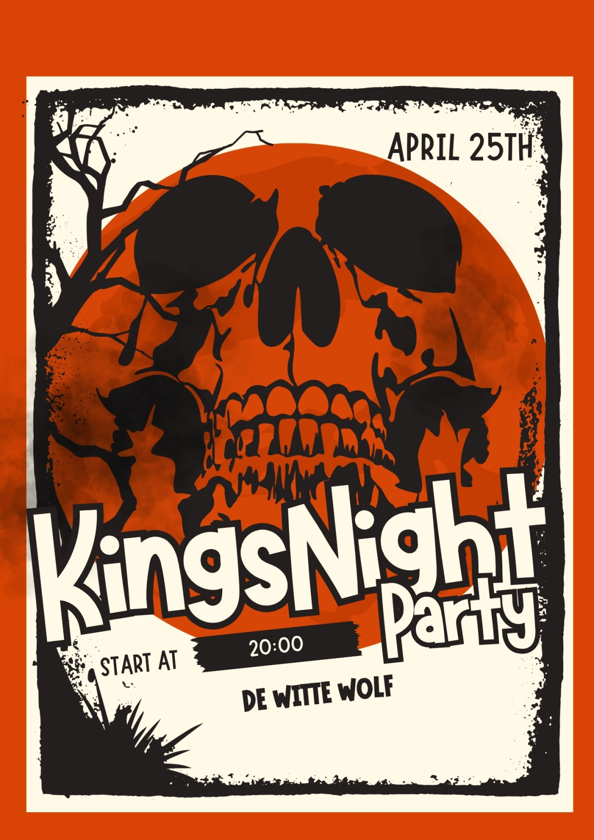Koningsnacht Metalcafé De Witte Wolf